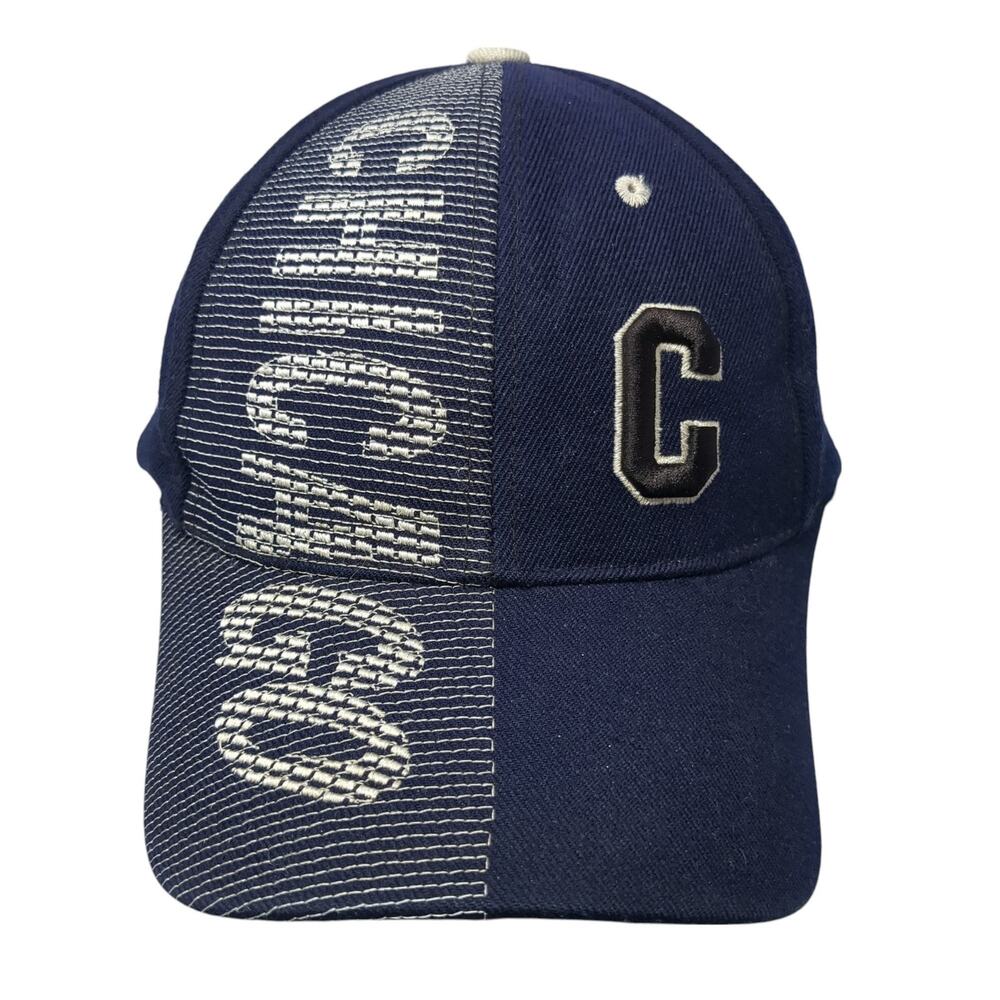Chicago Strapback Baseball Cap Blue One Size Adjustable Embroidered Sam's Cap